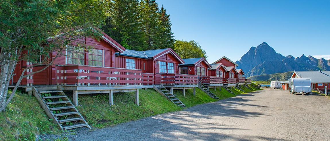 Sandvika Camping Kabelvåg 外观 照片